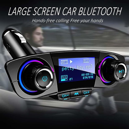 Trasmettitore FM lettore MP3 kit vivavoce per auto wireless