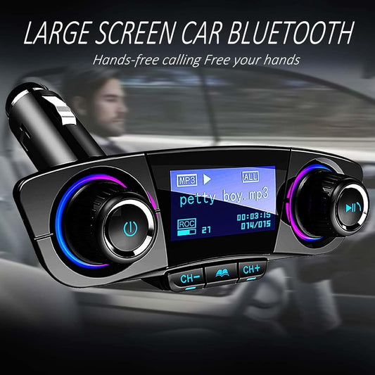 Trasmettitore FM lettore MP3 kit vivavoce per auto wireless