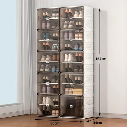 Scarpiera Multiuso a Ripiani Modulari